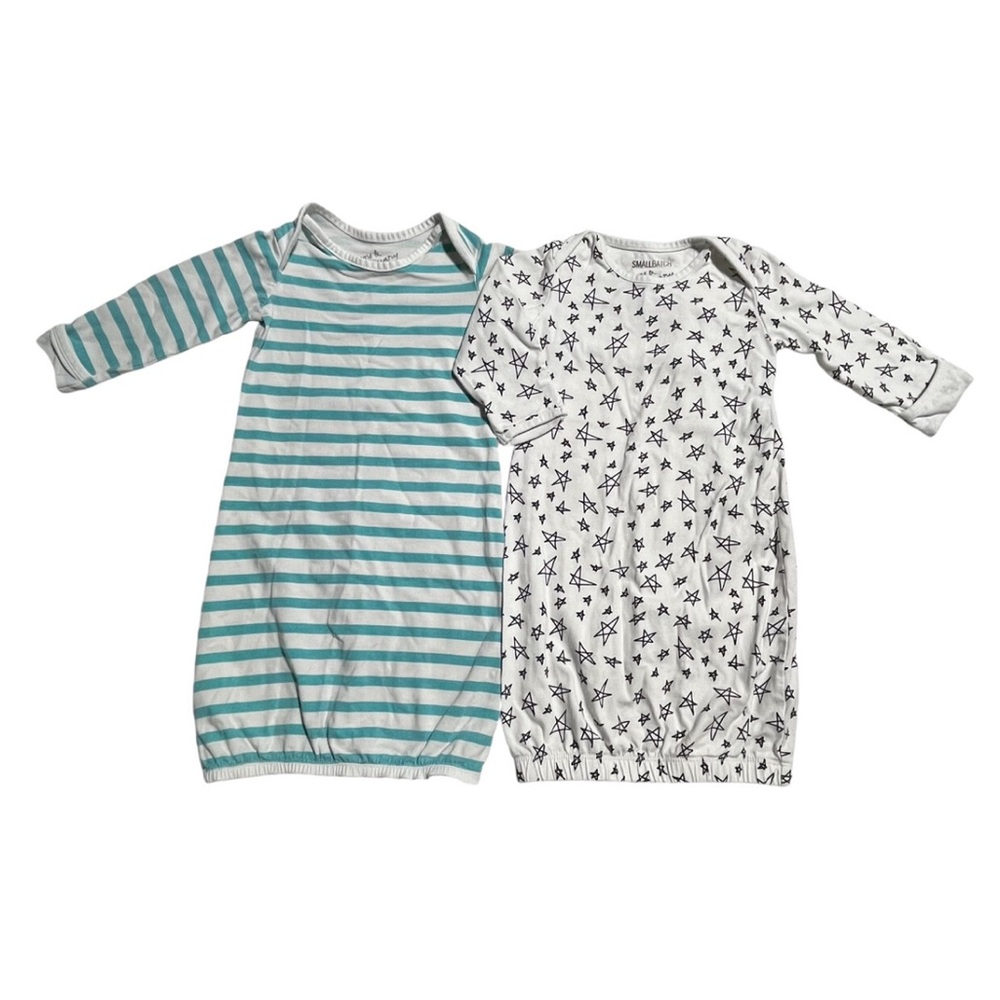 June & January 2 piece  baby sleep gown bundle 0-6 months